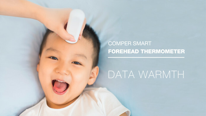 Comper Smart Forehead Thermometer For Kids&Adults Compatible with Apple/Android