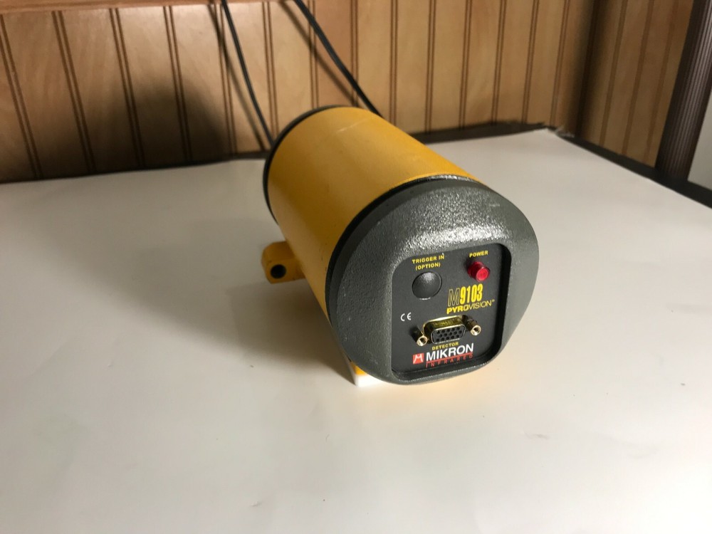 Mikron Pyrovision M9103 Infrared Imaging Pyrometer VGA Version With 10 Ft BNC