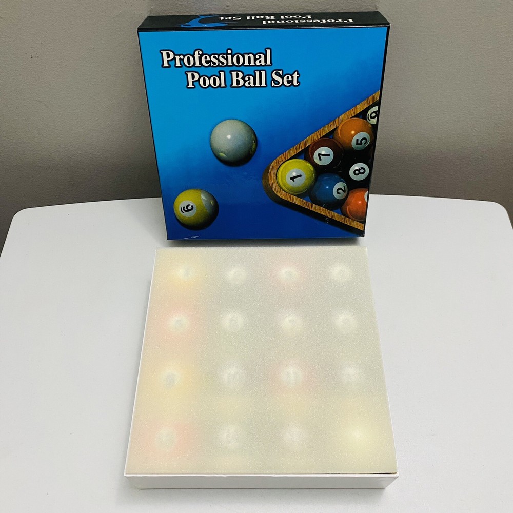 Professional Billiards Pool Ball Set - 2 1/4” Balls