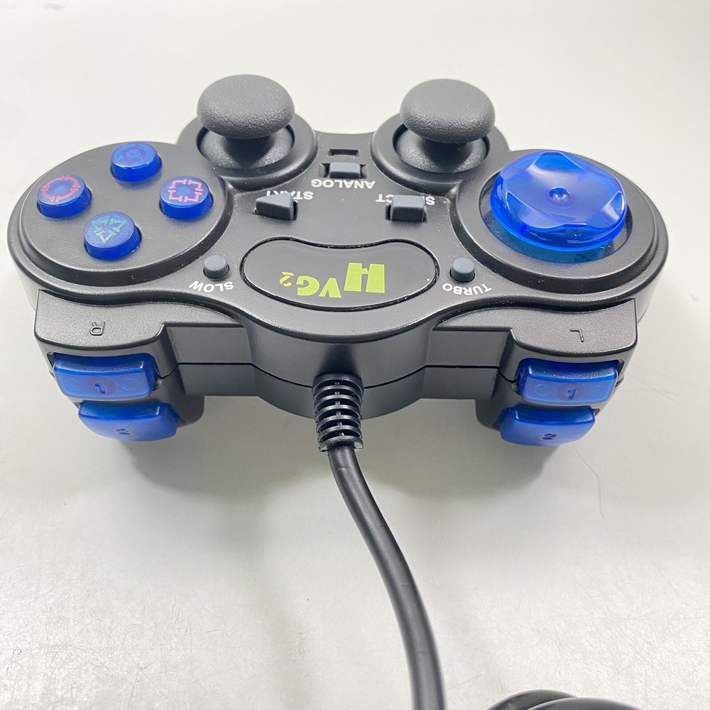 Playstation 2 Controller HVG2 W/ Adapter & Cable Extension
