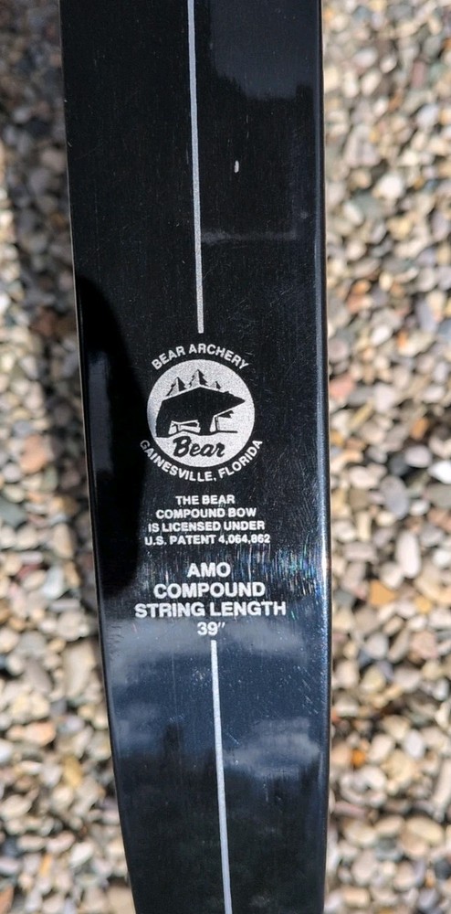 Vintage Bear Polar LTD 51" Compound Bow 39" String Length