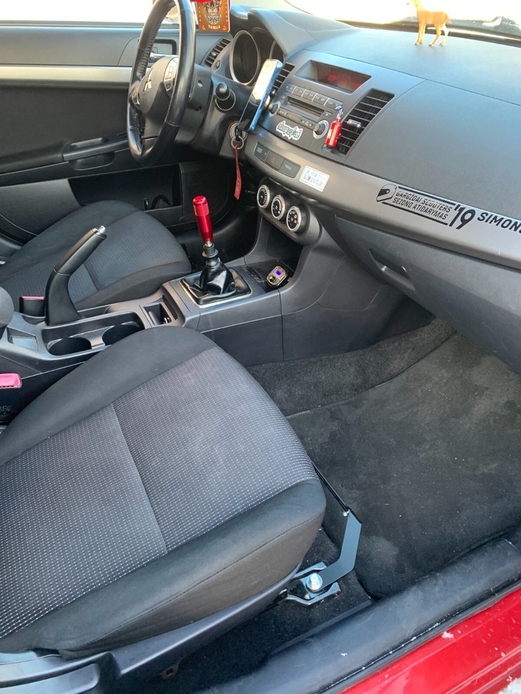 For Mitsubishi Lancer Evolution X fire extinguisher bracket