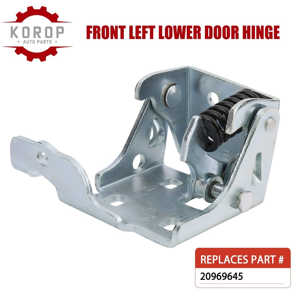 Front Driver Side Lower Door Hinge (Left) Fits for 2007-2014 Chevy Silverado ...