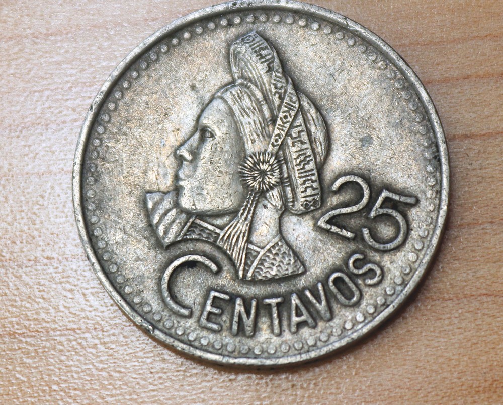 1994 Guatemala 25 Centavos