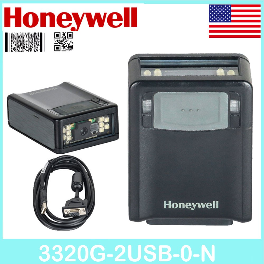 Honeywell 3320G Vuquest USB Barcode Scanner 1D 2D QR Code Reader Black USA
