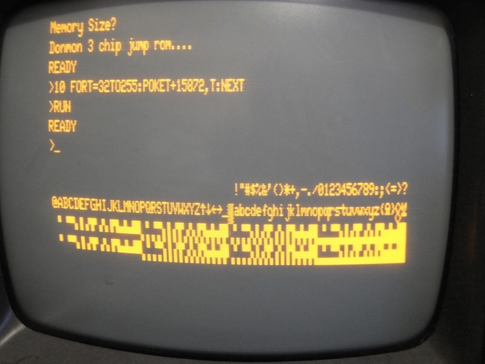 Gendon3 Lowercase modification kit for the Tandy TRS-80 Model I vintage computer