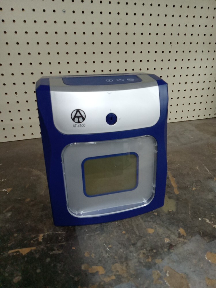 Allied Time USA AT-4500 Regular and Overtime Worked Hours Clock Untested