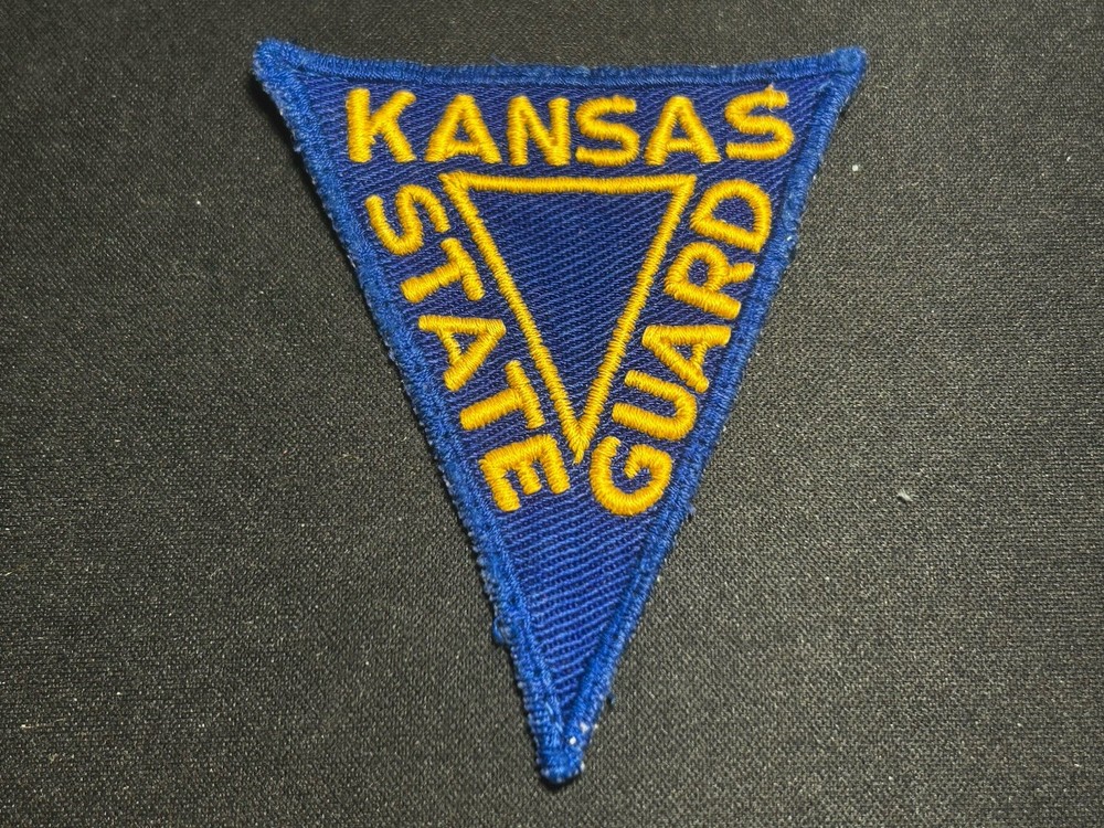 One WW2 US Army Kansas State Guard Shoulder Patch