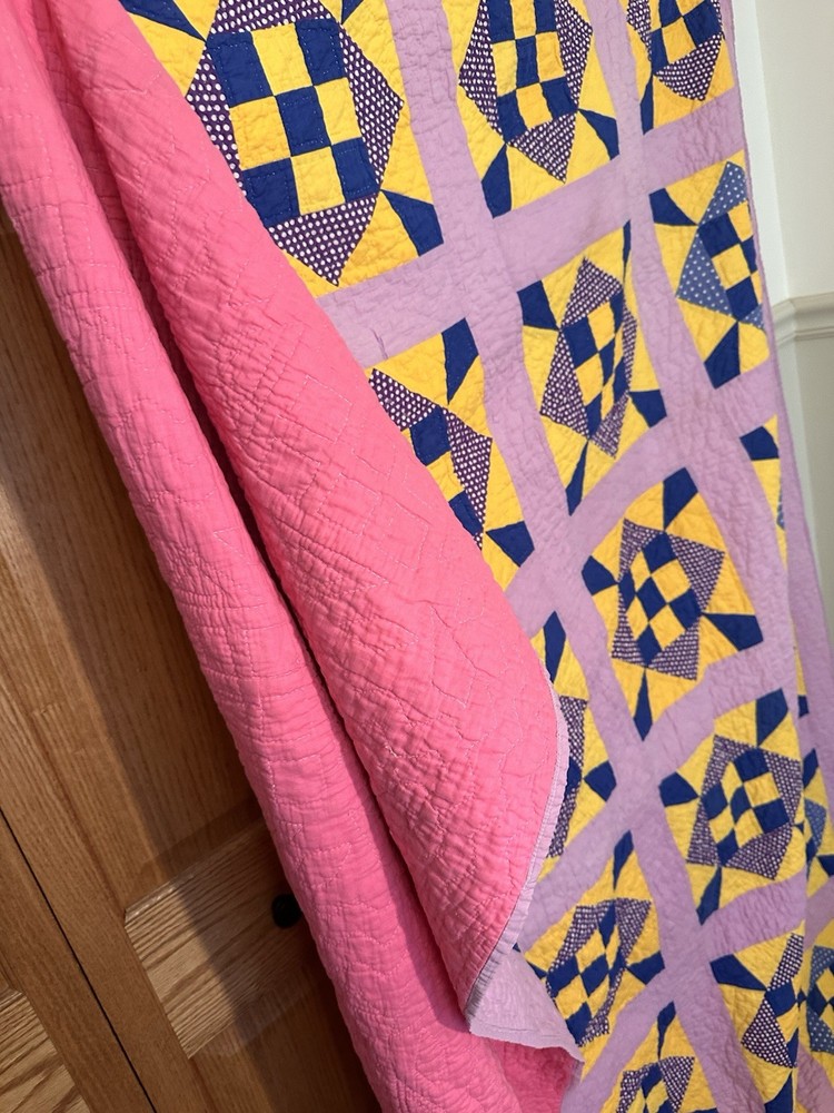 Handmade Patchwork Cotton Quilt