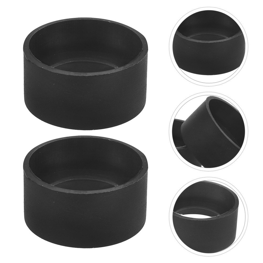 4 Pcs Eyepiece Cover Microscope Cup Protector Replacement Accessory