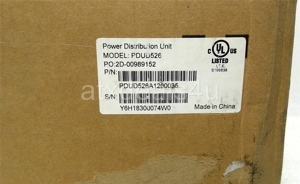 Delta PDUD526 Power Distribution Unit New other