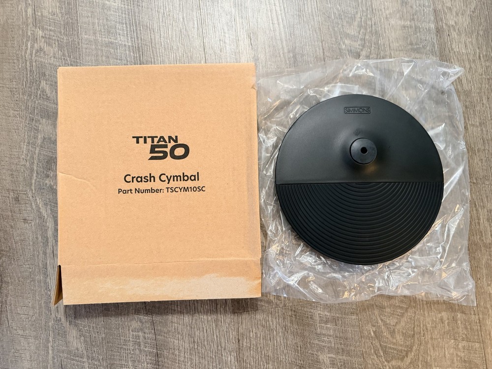 simmons electronic drum cymbals 10 in