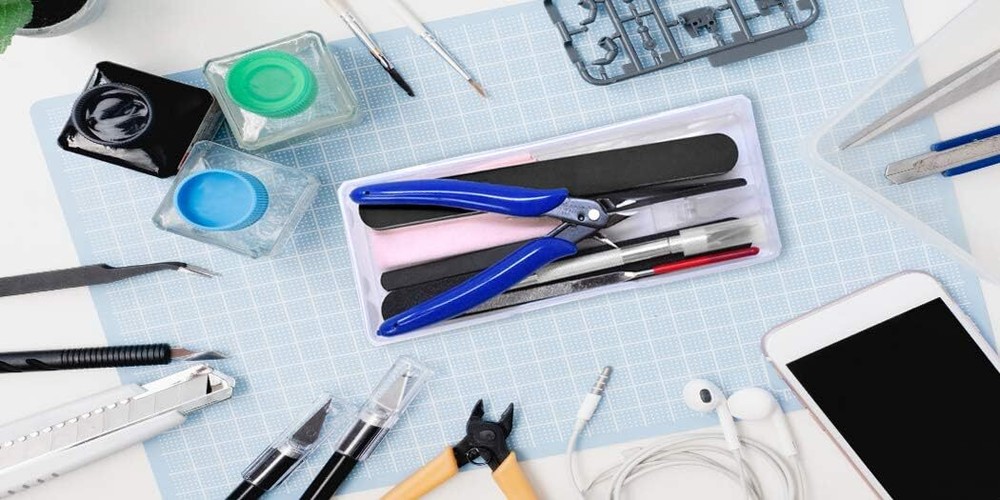 13 Pieces Mandala Crafts Model Tool Kit - Hobby Building Tool Hardware Basic Set