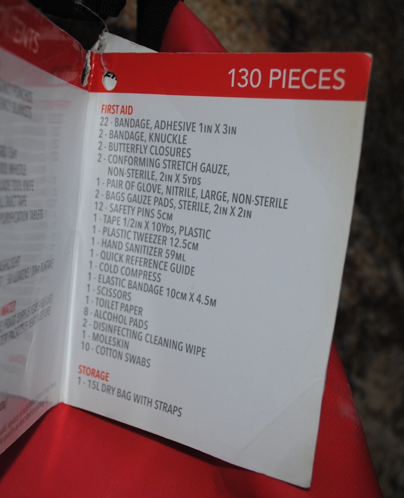 LifeGear Waterproof Survival Kit