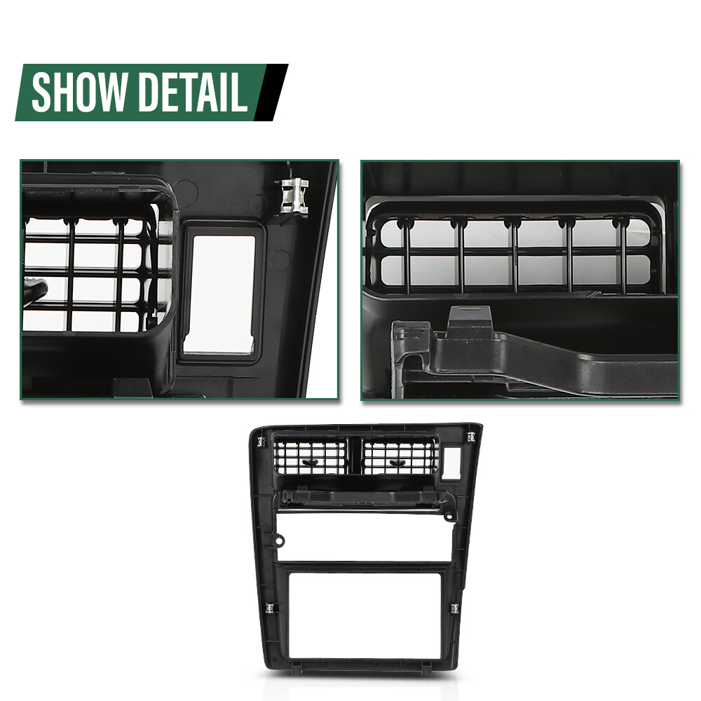 For 95-97 Toyota Tacoma Dash Center Air Vent Radio Bezel Trim Panel Cup Holder