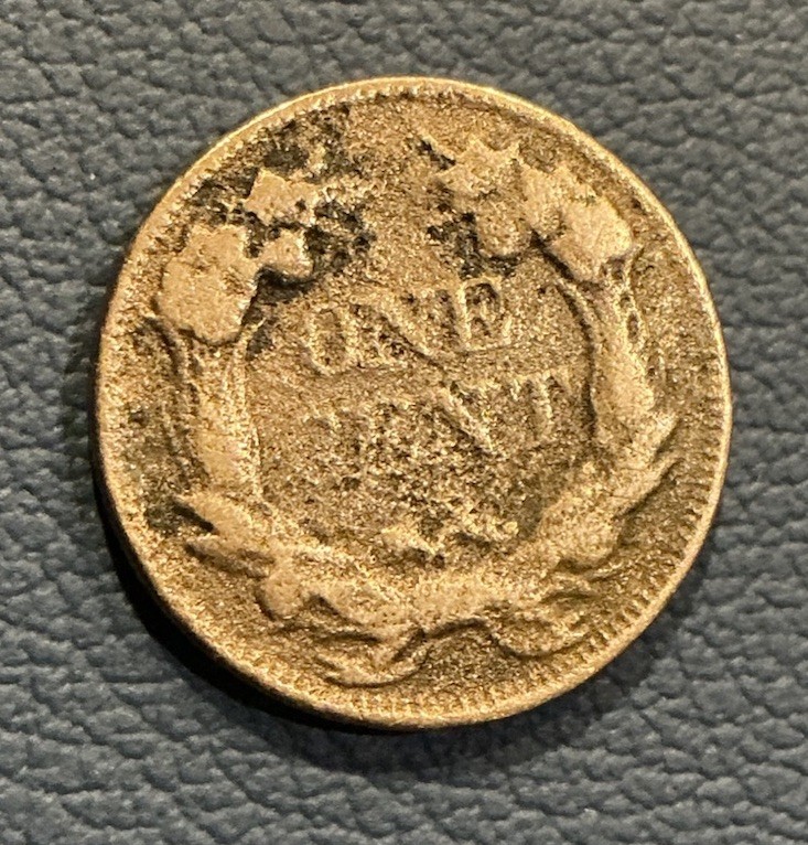 1857 Flying Eagle Cent - Copper Cent - Early U.S Coin