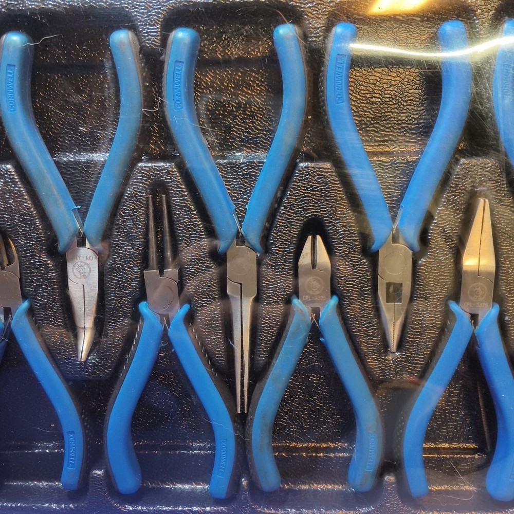 Cornwell Tools CPL311 10pc Precision Mini Pliers Set in CLASSIC BLUE