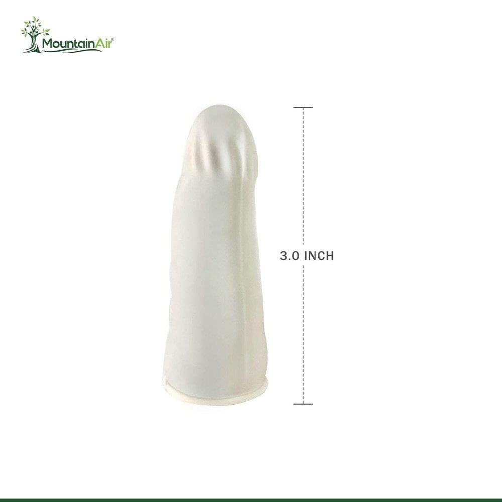 Disposable Latex Finger Cots Multi Pcs, Anti-static Rubber Fingertips Protective