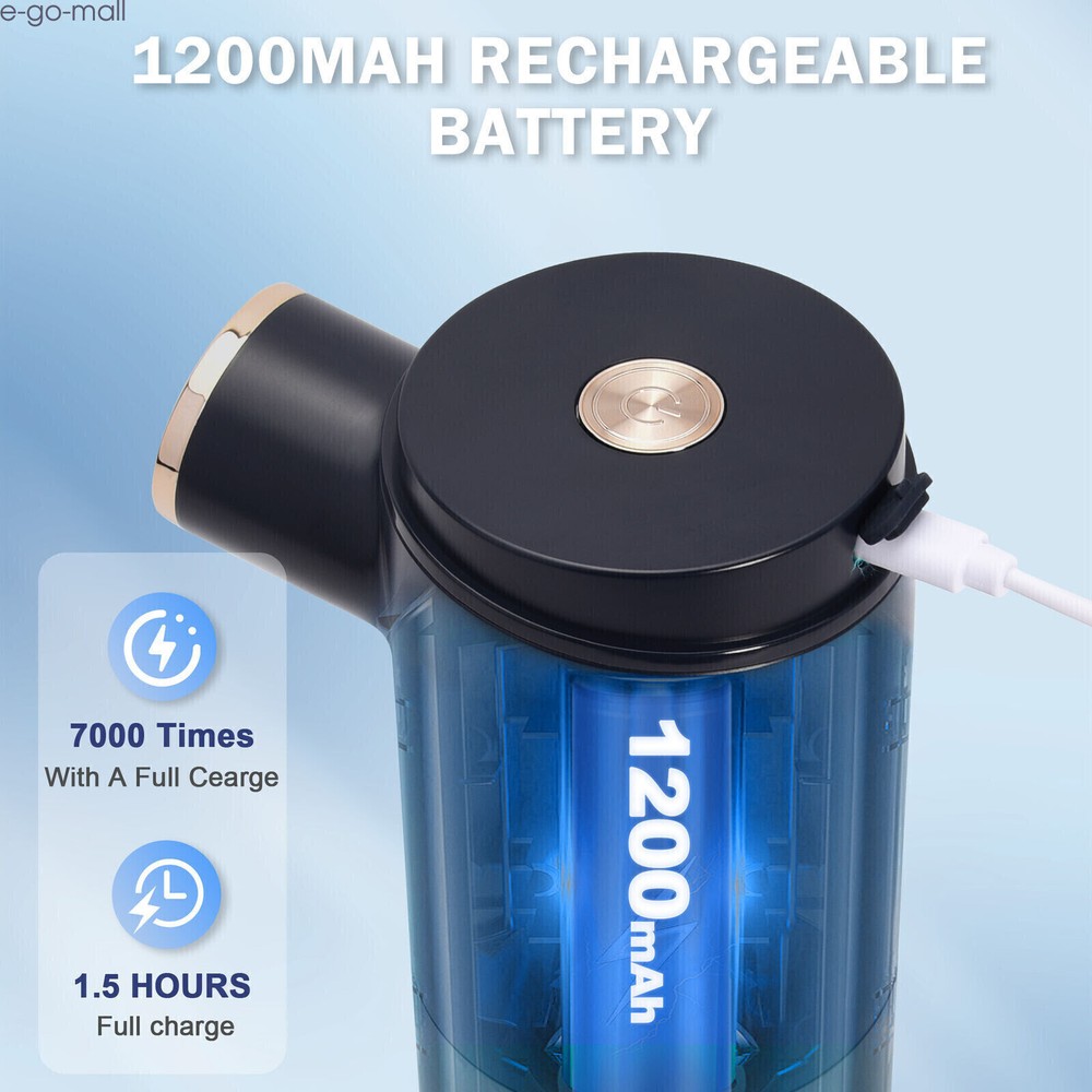 Auto Touchless Liquid /Foam Soap Dispenser w/3 Gear Volume Setting Smart Sensor