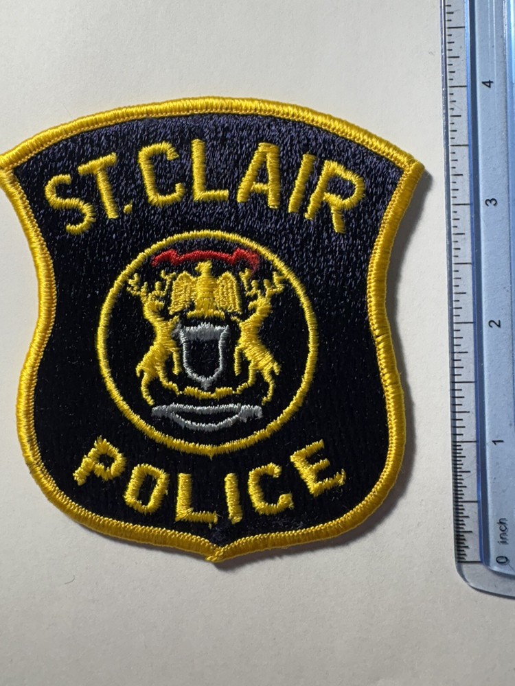 Saint Clair Michigan Police Patch