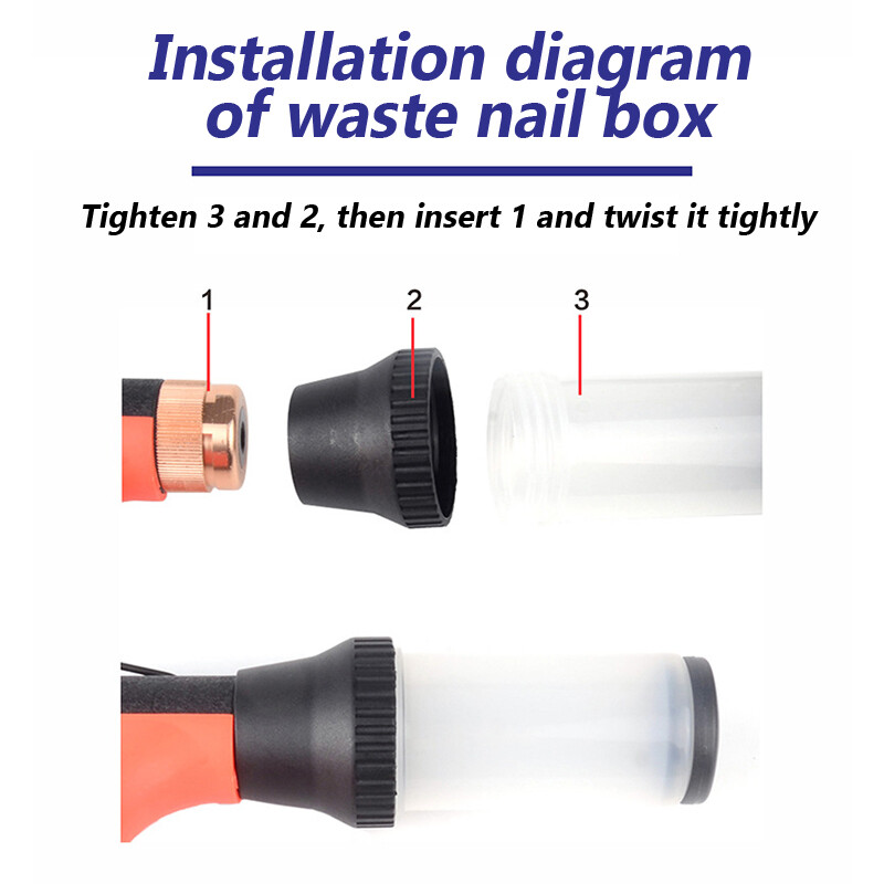 2.4-4.8mm Automatic Pneumatic Air Pull Nail Riveter Rivet Nut Gun Riveting Tool