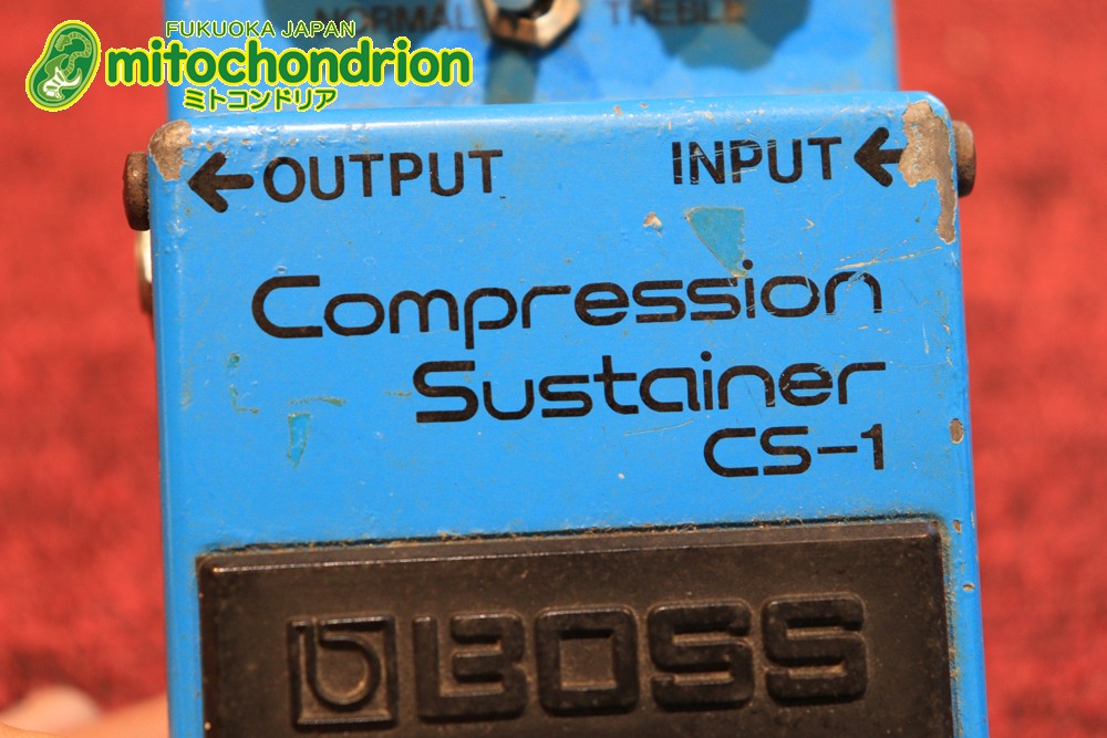 Boss 1979 Cs-1 / Compression Sustainer Silver Screw Skeleton Switch