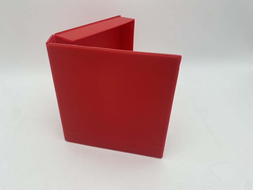 Vintage Gray 5.25 Floppy Disk Storage Case Box PC Computer Disk Holder