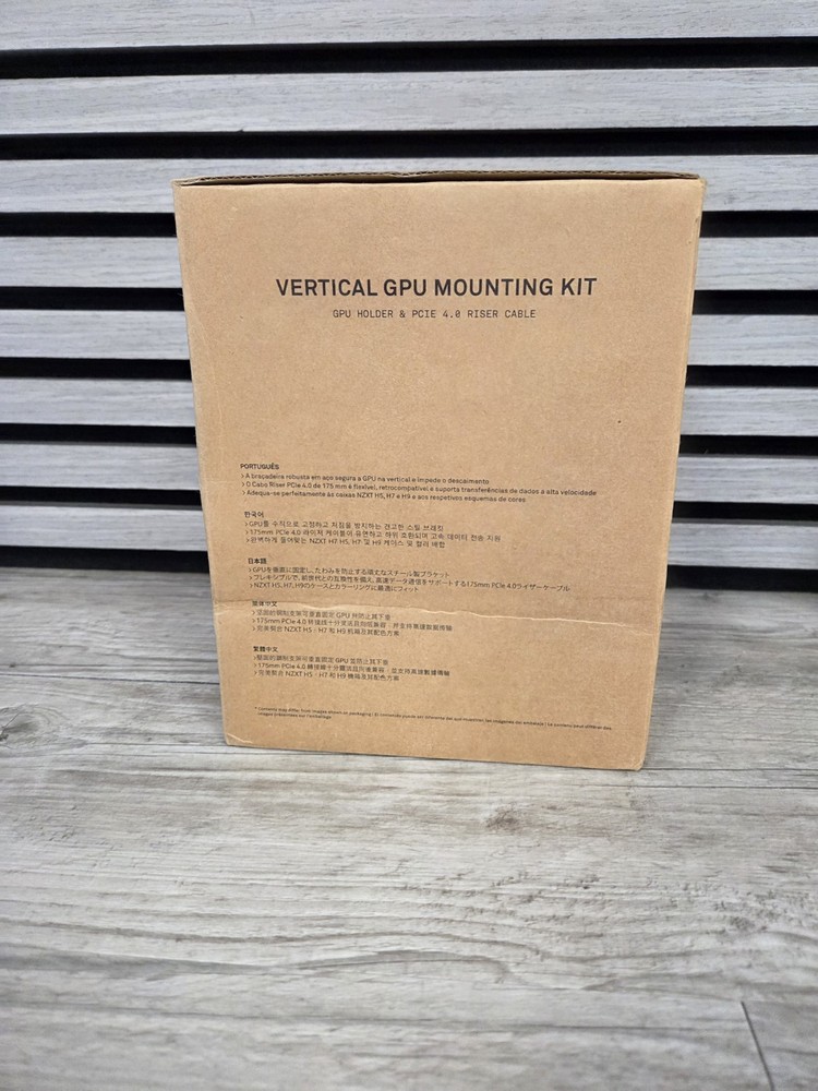 NZXT Vertical GPU Mounting Kit Model AB-RH175-W1 WHITE - NEW!!!