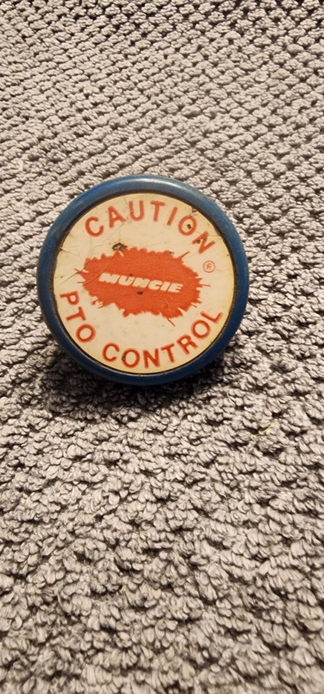 Muncie Blue PTO Control Cable Replacement Knob