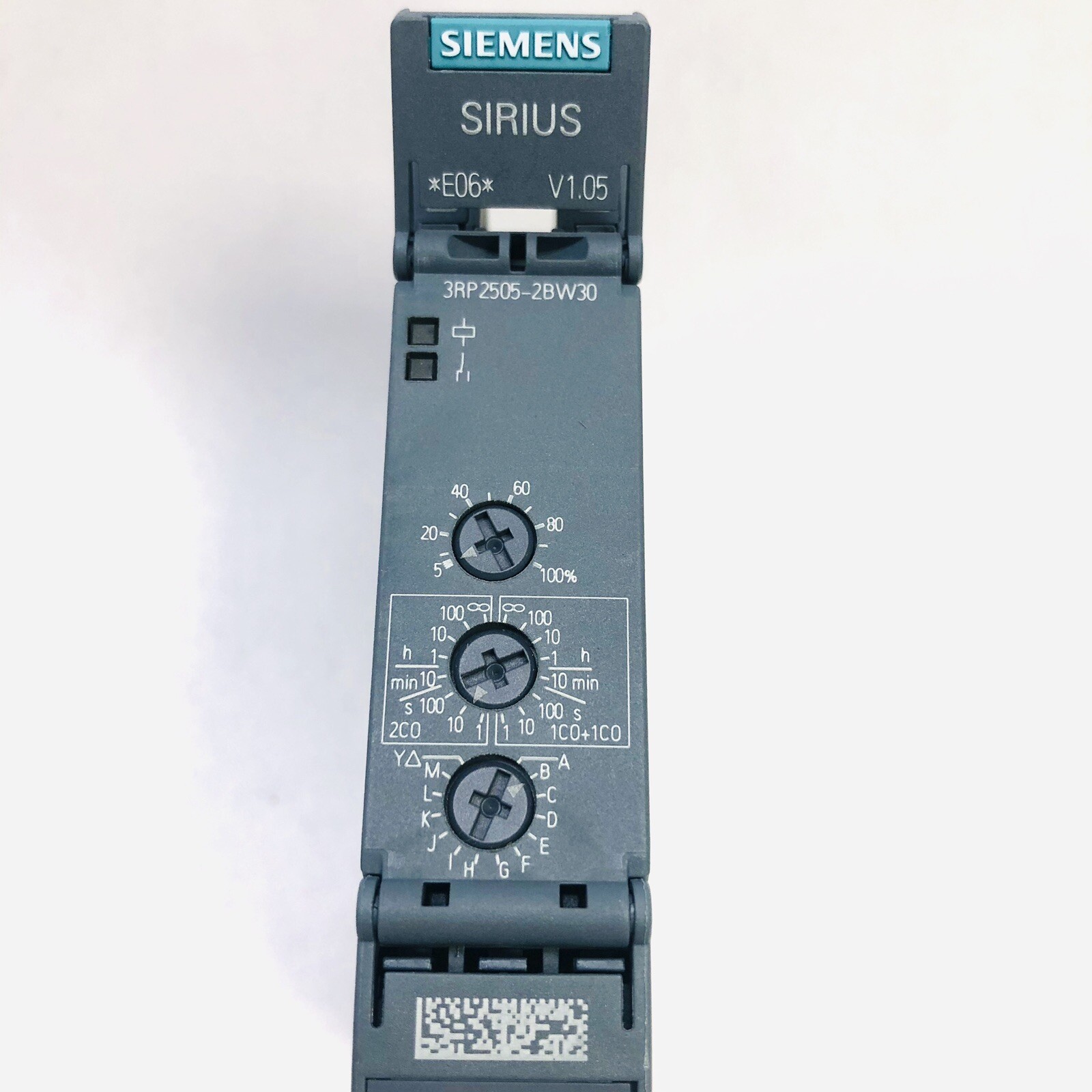 SIEMENS SIRIUS TIME RELAY 3RP2505-2BW30 , 12-240V AC/DC50/60HZ