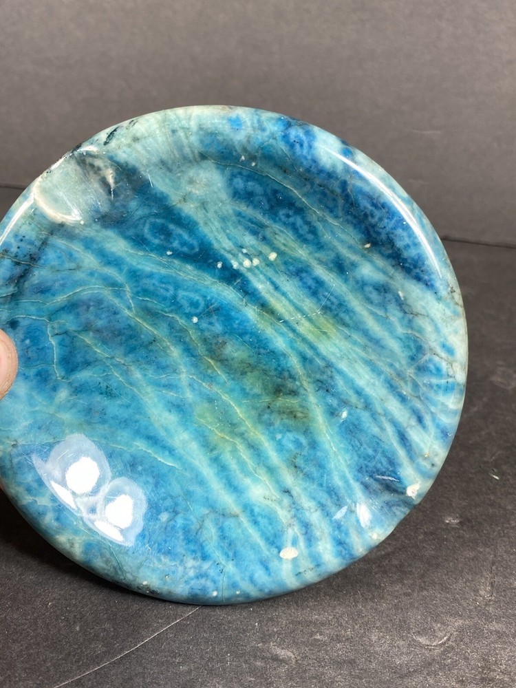 Blue Stone Ash Tray