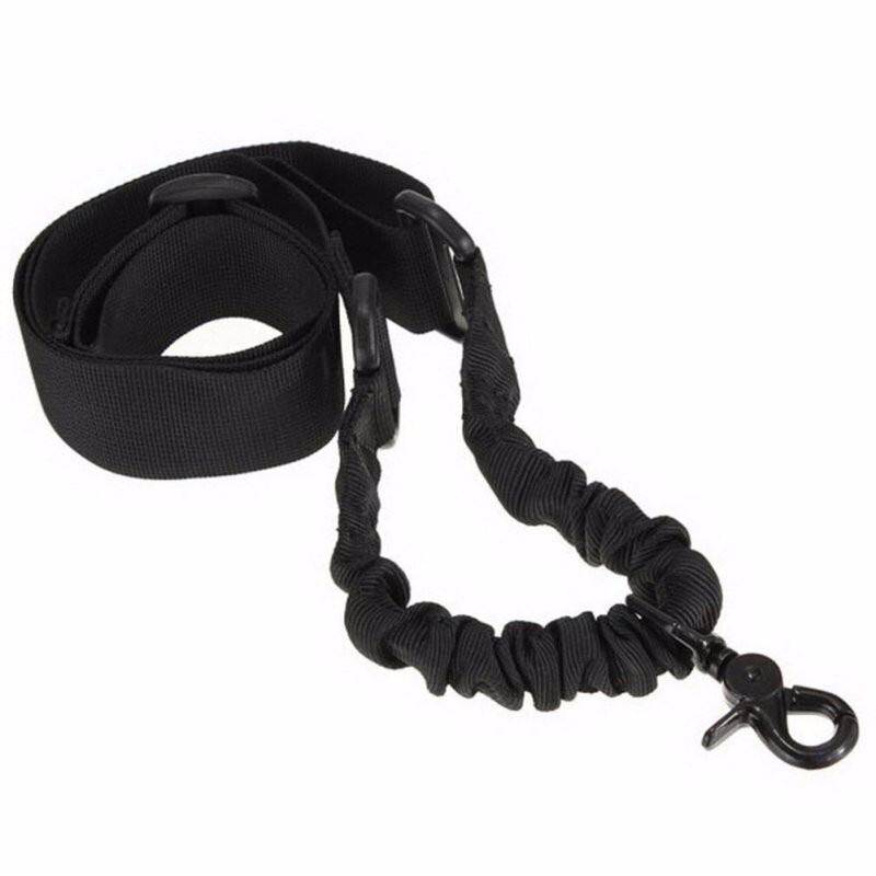 Tactical One Point Quick Detach Sling Strap Single Point Rifle Sling Adjustable