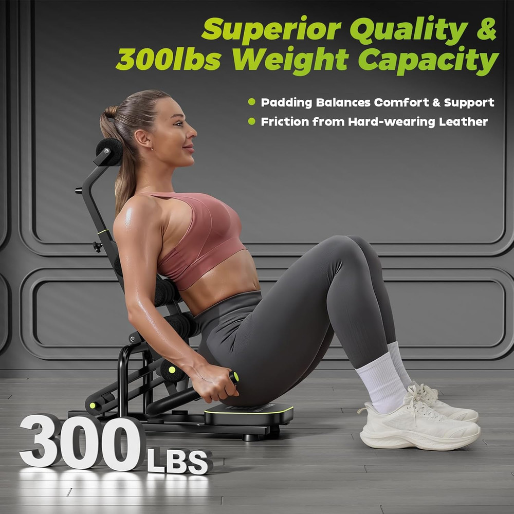 Mini Inversion Chair for Back Pain Relief, Compact Foldable Back Stretcher with