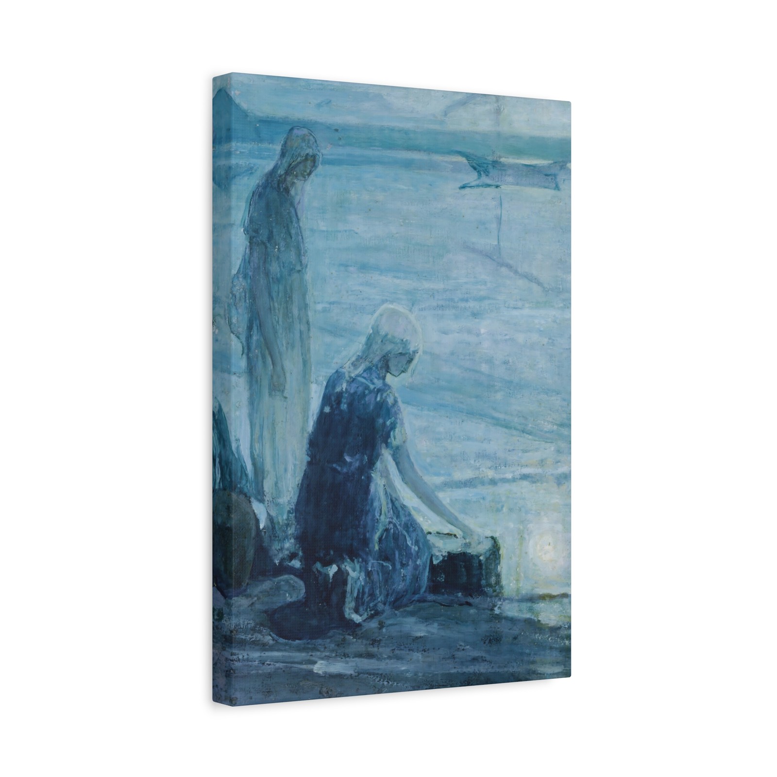 Henry Ossawa Tanner - Moses in the Bullrushes - 1921 - Canvas Wall Art