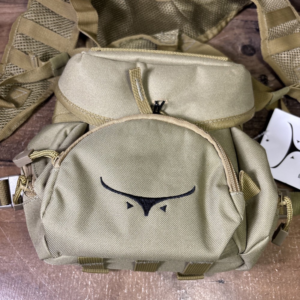 Boundless Performance Binocular Harness Chest Pack Tactical Bag Olive Drab Green