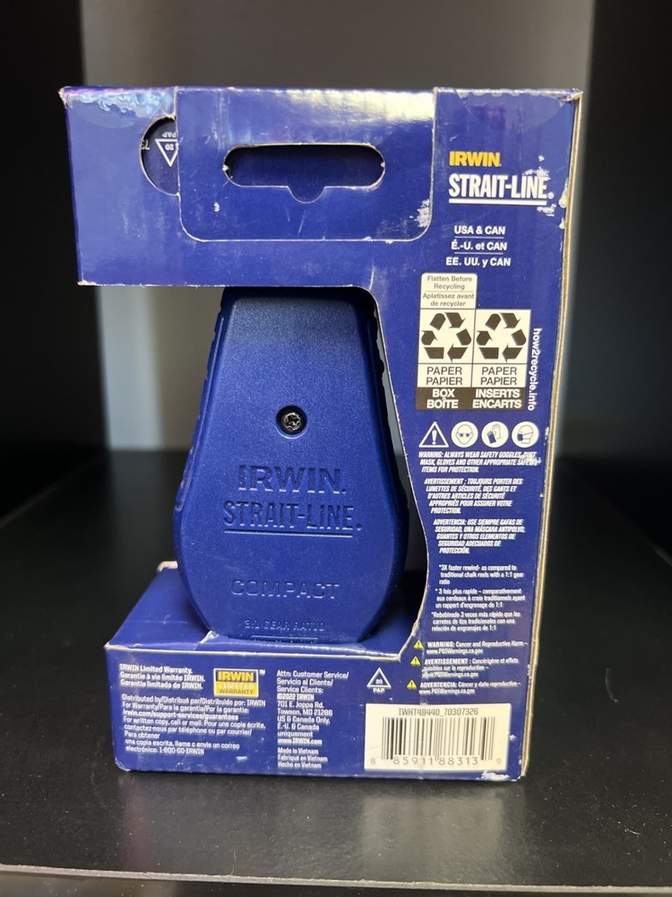 Irwin Strait-Line Compact chalk reel