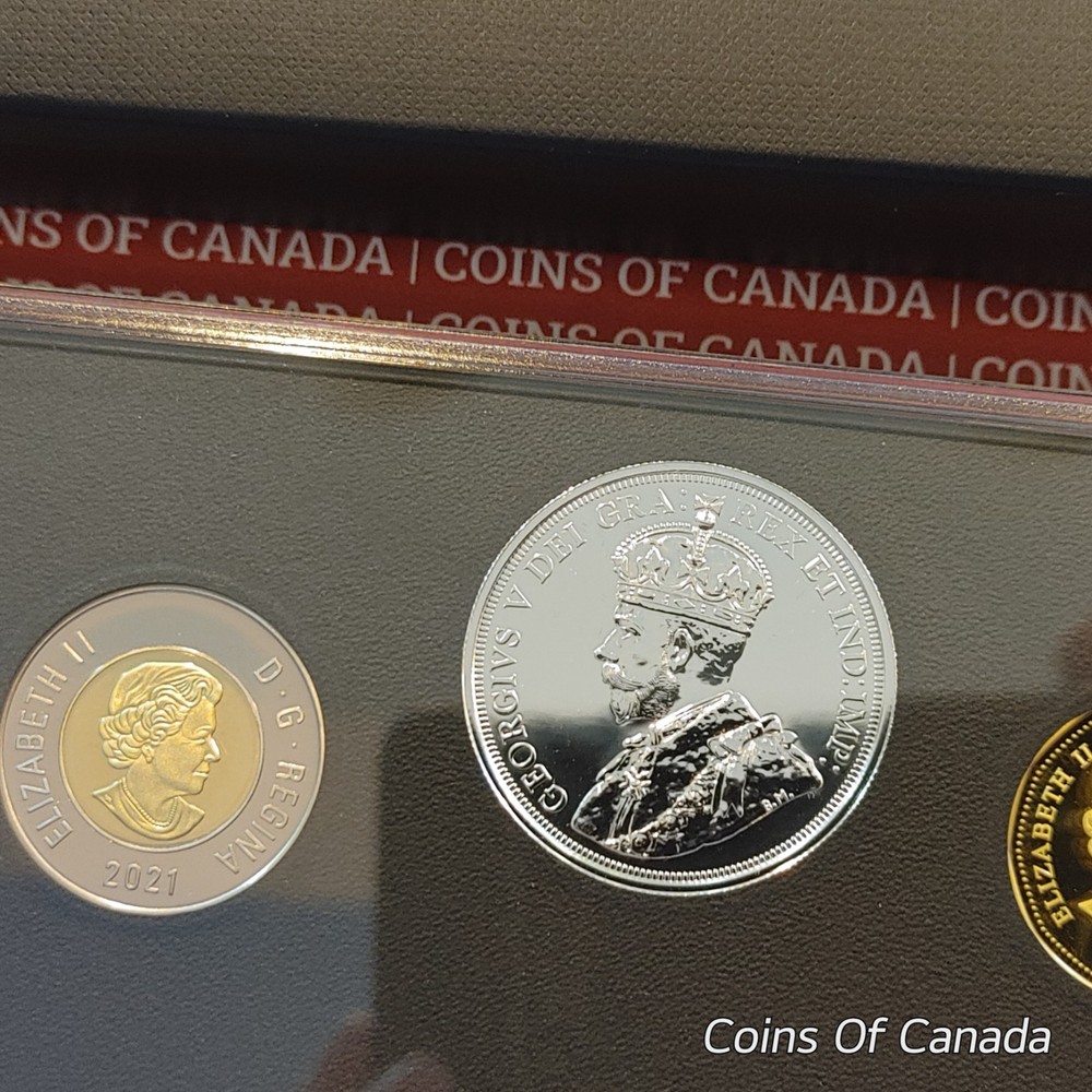 2021 Canada Special Edition Colored Silver Dollar Set - Bluenose #coinsofcanada
