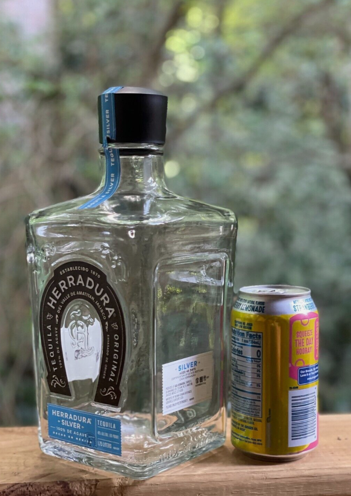 Herradura Silver Tequila Empty Bottle1.75L EMPTY BOTTLE ONLY!