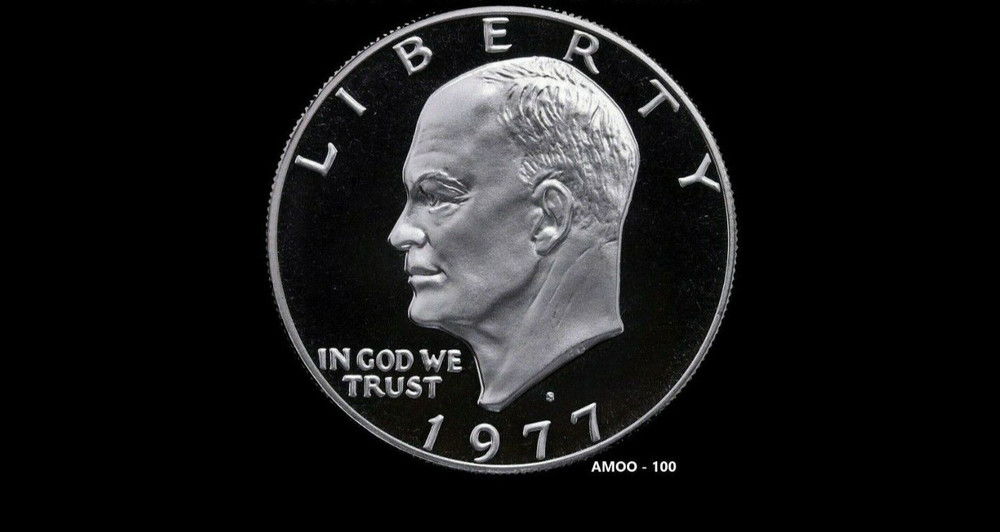 1977 S - Proof Eisenhower Ike Dollar Coin