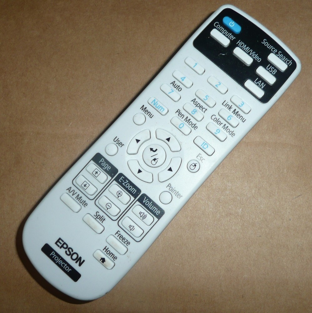 Genuine Epson 217358900 Projector Replacement Remote Control Seiko