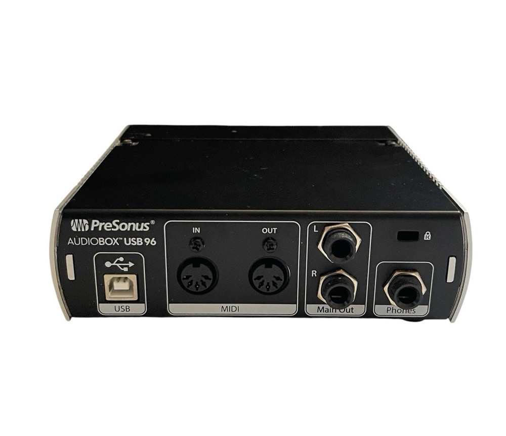 PreSonus AUDIOBOX USB 96 2 Channel Audio Interface Tested Working Studio Gear