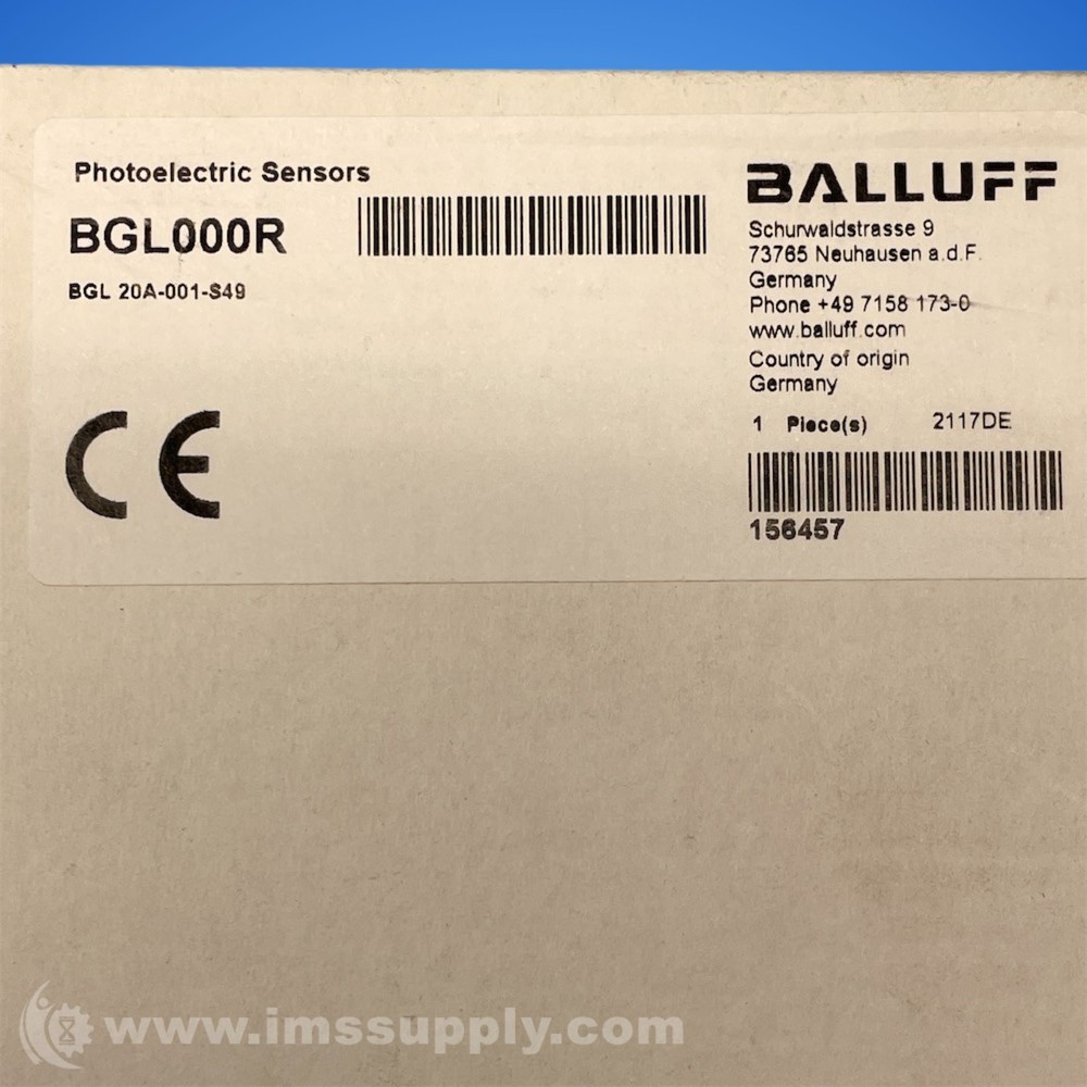 Balluff BGL000R Fork Sensor FNOB