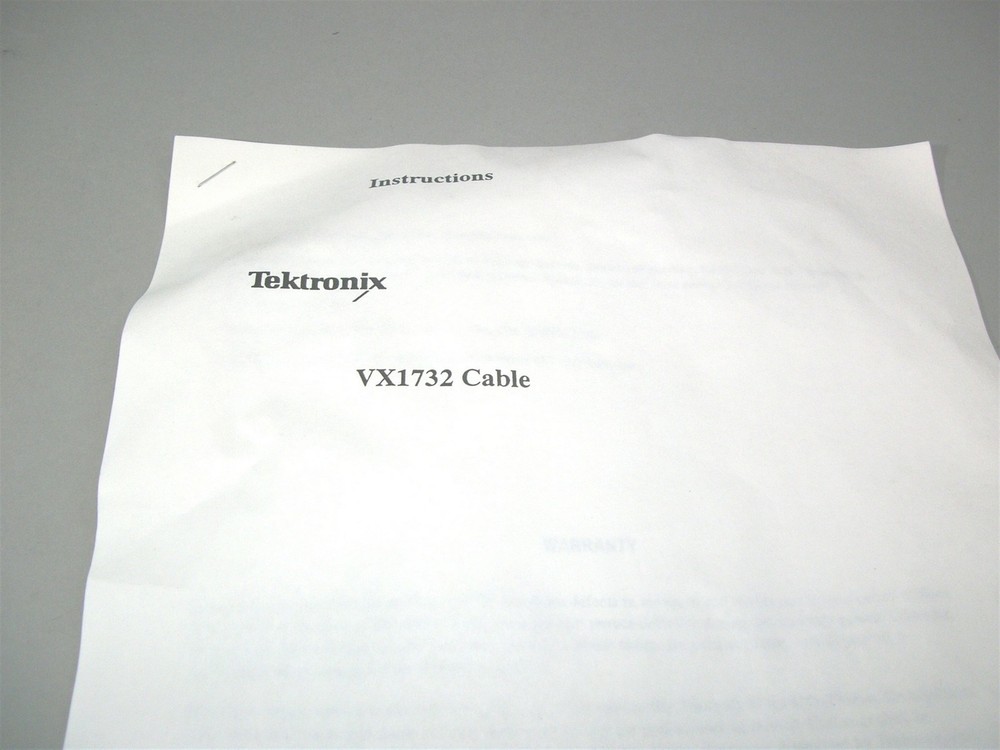 Tektronix VX1732 Cable - NEW