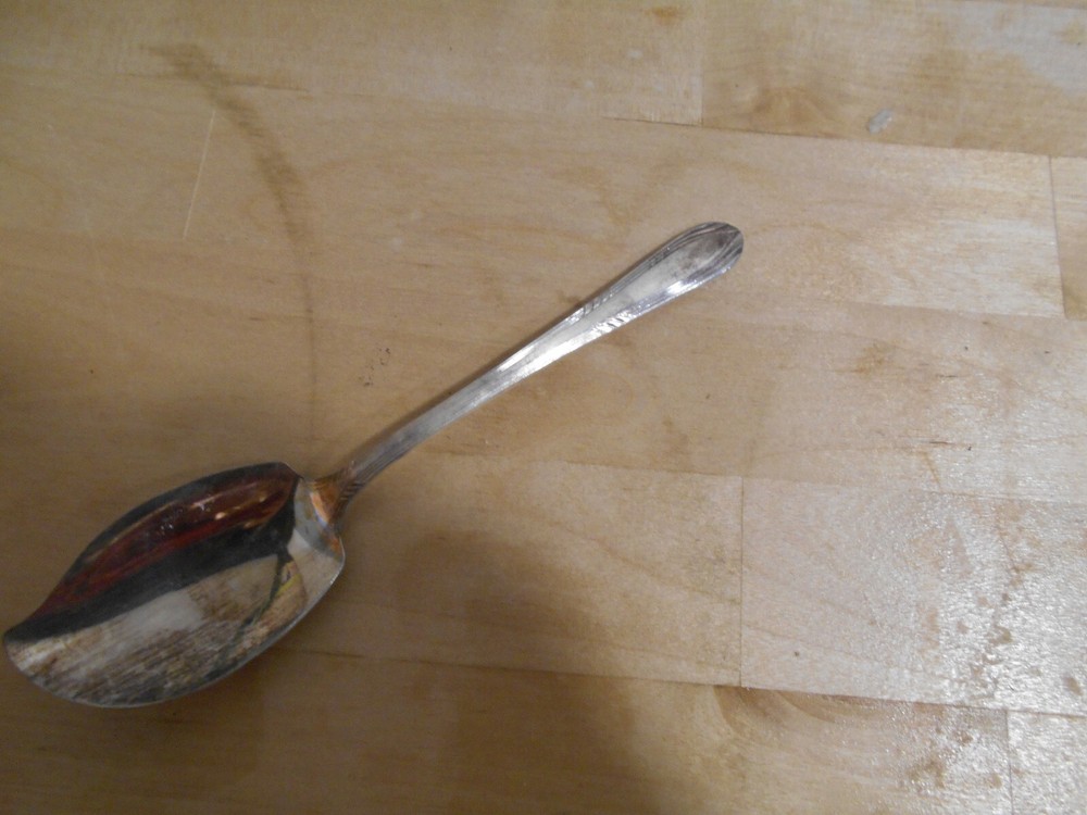 Rogers 1936 FASCINATION Pattern Jelly Server IS Silverplate 6818