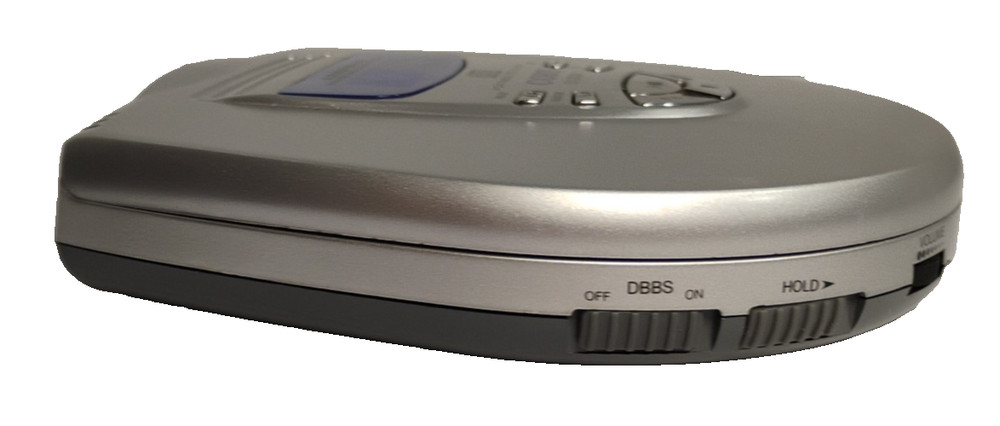 Coby Portable CD Player Dynamic Bass Boost System Works Tested Mo# CX-CD303