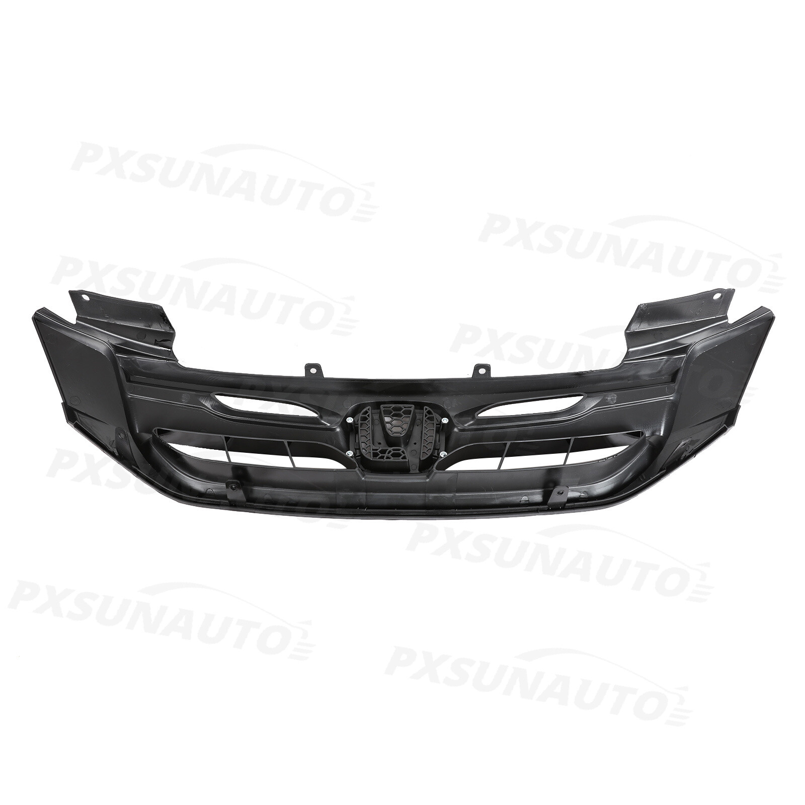 Fit 2013 2014 2015 Honda Accord Gloss Black JDM Mod Style Front Bumper Grille