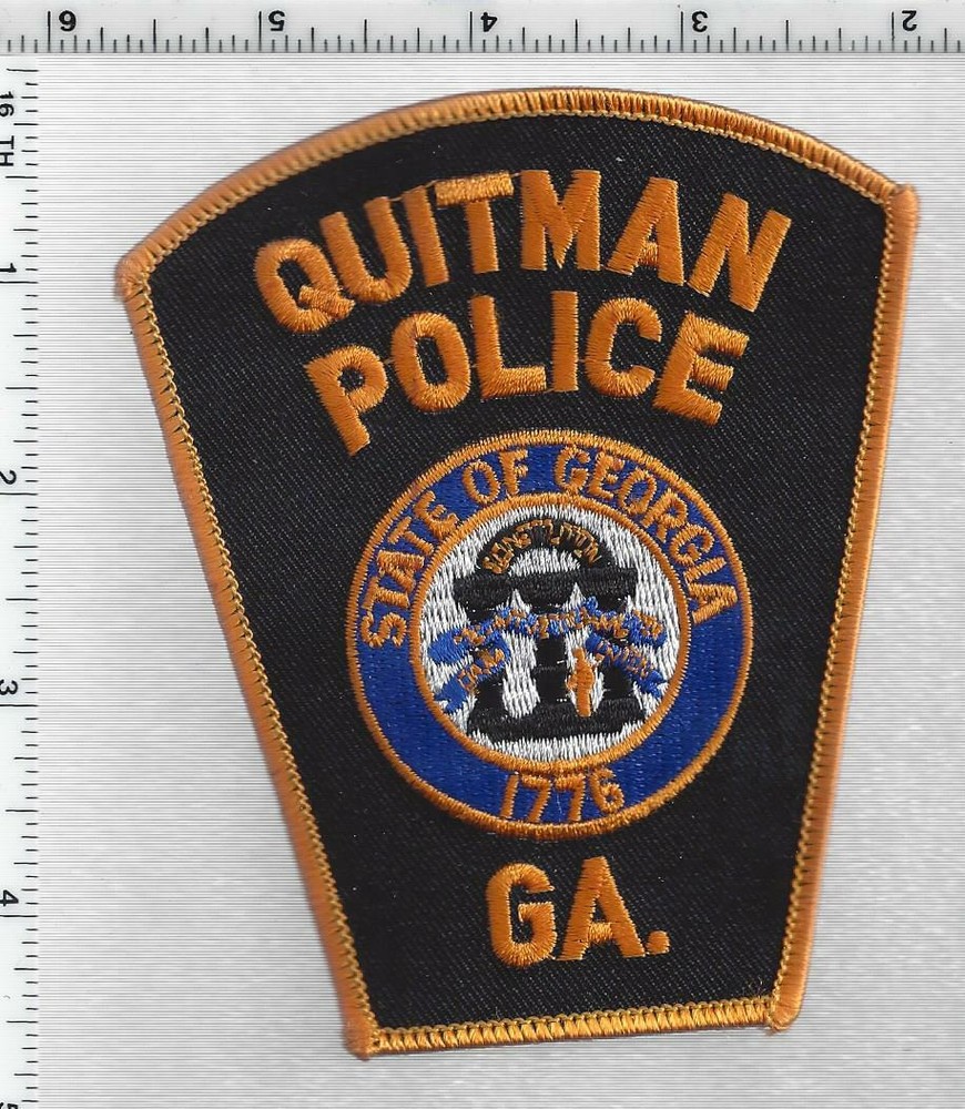 Quitman Police (Georgia) 2nd Issue Shoulder Patch