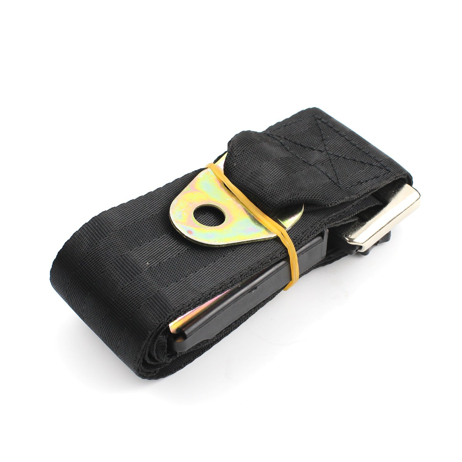 2Pack Universal Lap Seat Belt 2 Point Adjustable Retractable Car Single Seat Lap