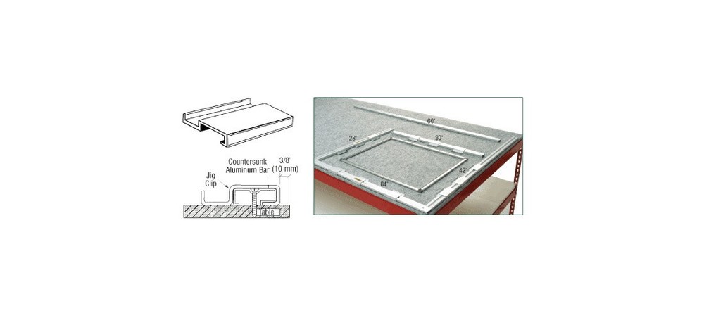 CRL P7924 Screen Table Jig Set