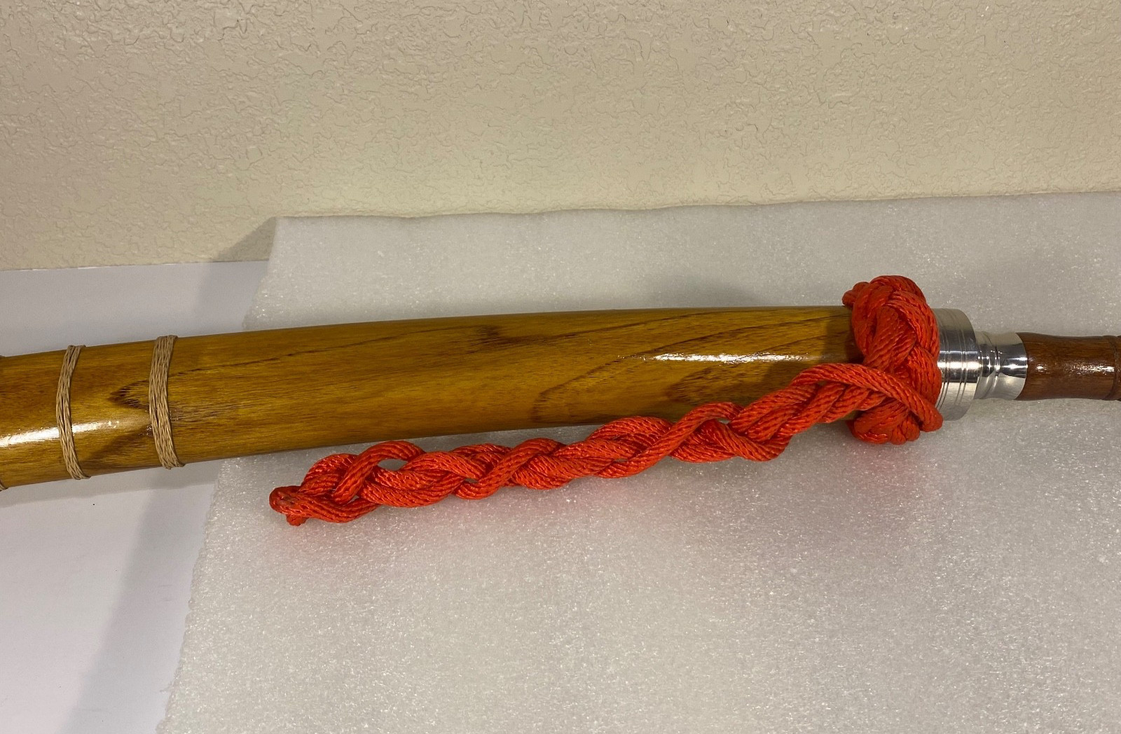 THAI SWORD AND SCABBARD TRADITIONAL COLLECTIBLE 38 INCHES LONG DISPLAY